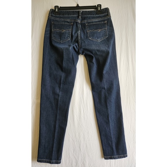 Soho Boyfriend Jeans Women's 2 (29x27) Relaxed Embroidered New York & Company - Picture 8 of 10